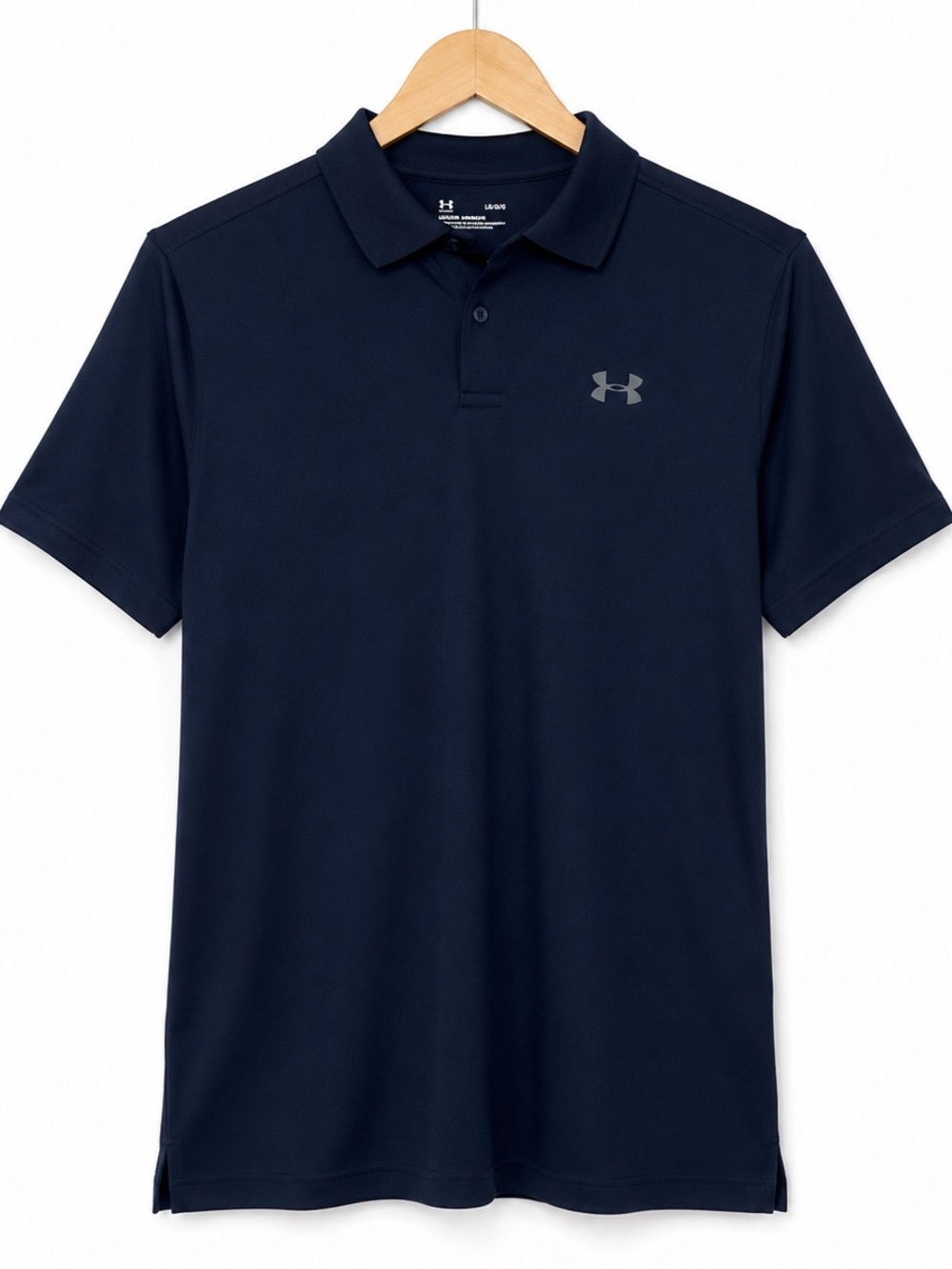 Under Armour Navy Athletic Polo Shirt Youth Girls XL